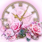 Icona Roses Clock