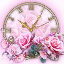 Roses Clock Live Wallpaper APK