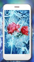 Roses Snow Winter captura de pantalla 3