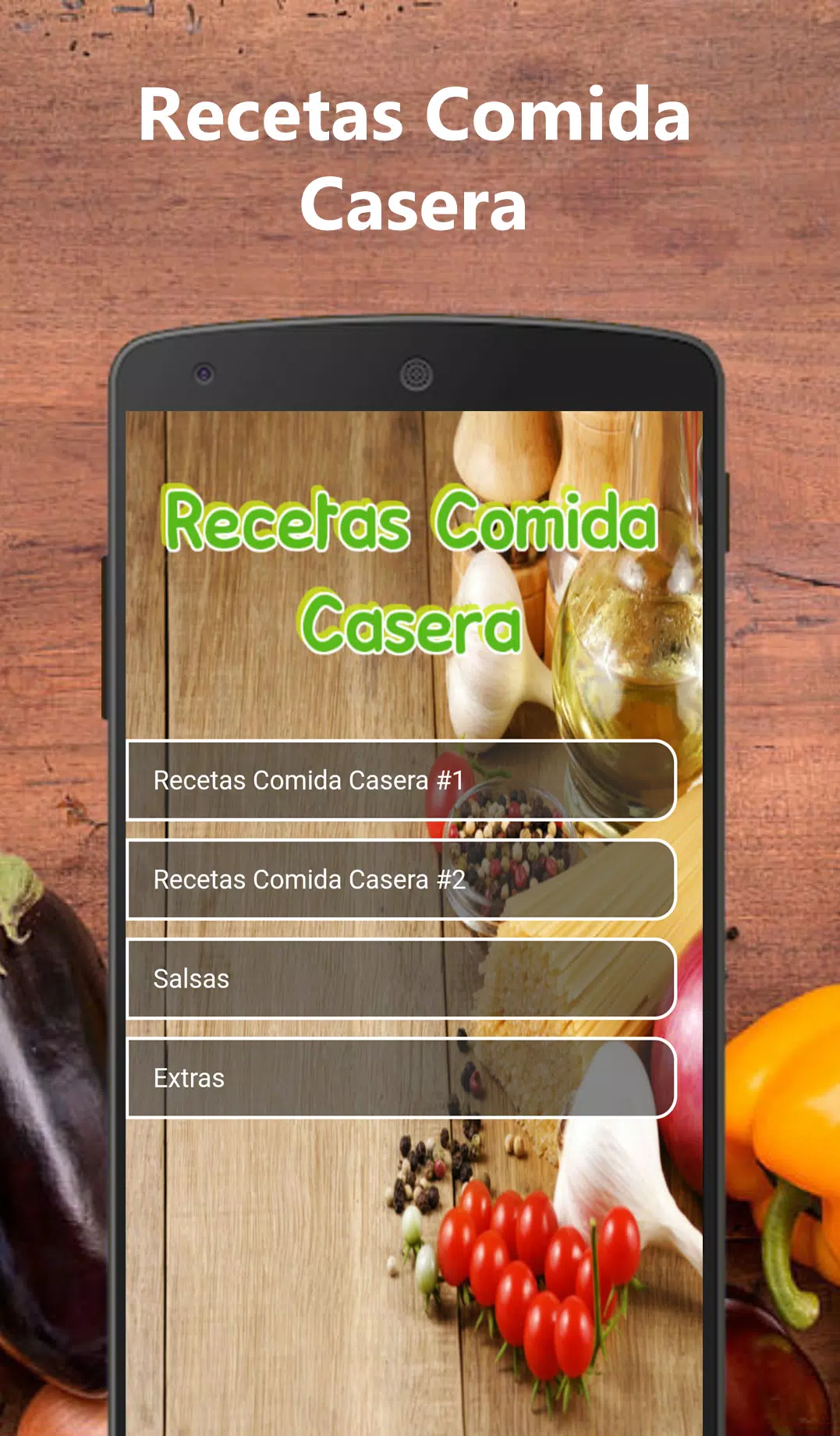 Descarga de APK de Recetas de comida casera fácil para Android