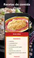 برنامه‌نما Recetas Comida China عکس از صفحه