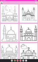 Islamic mosque coloring screenshot 3