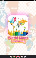 World Map Coloring स्क्रीनशॉट 2