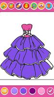 Coloring wedding dress screenshot 2
