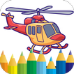 helicopter coloring book