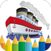 ”ferry coloring game