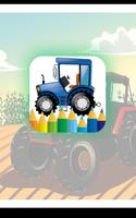 tractor cars - coloring book اسکرین شاٹ 3
