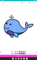 whale coloring game স্ক্রিনশট 1