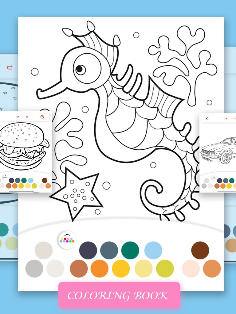 Download Coloring Book Tap And Paint Pages For Android Apk Download
