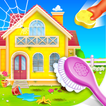 Home cleaning game for girls 圖標