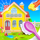 Home cleaning game for girls biểu tượng
