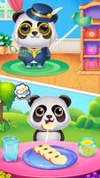 Panda caretaker pet salon plakat