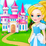 Princess fairytale castle game icon