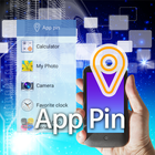 App icon Bookmarks pin widget ikon