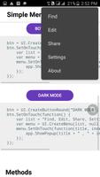 برنامه‌نما DroidScript UI Kit عکس از صفحه
