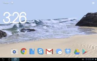 Beach Sea Waves Live Wallpaper स्क्रीनशॉट 3