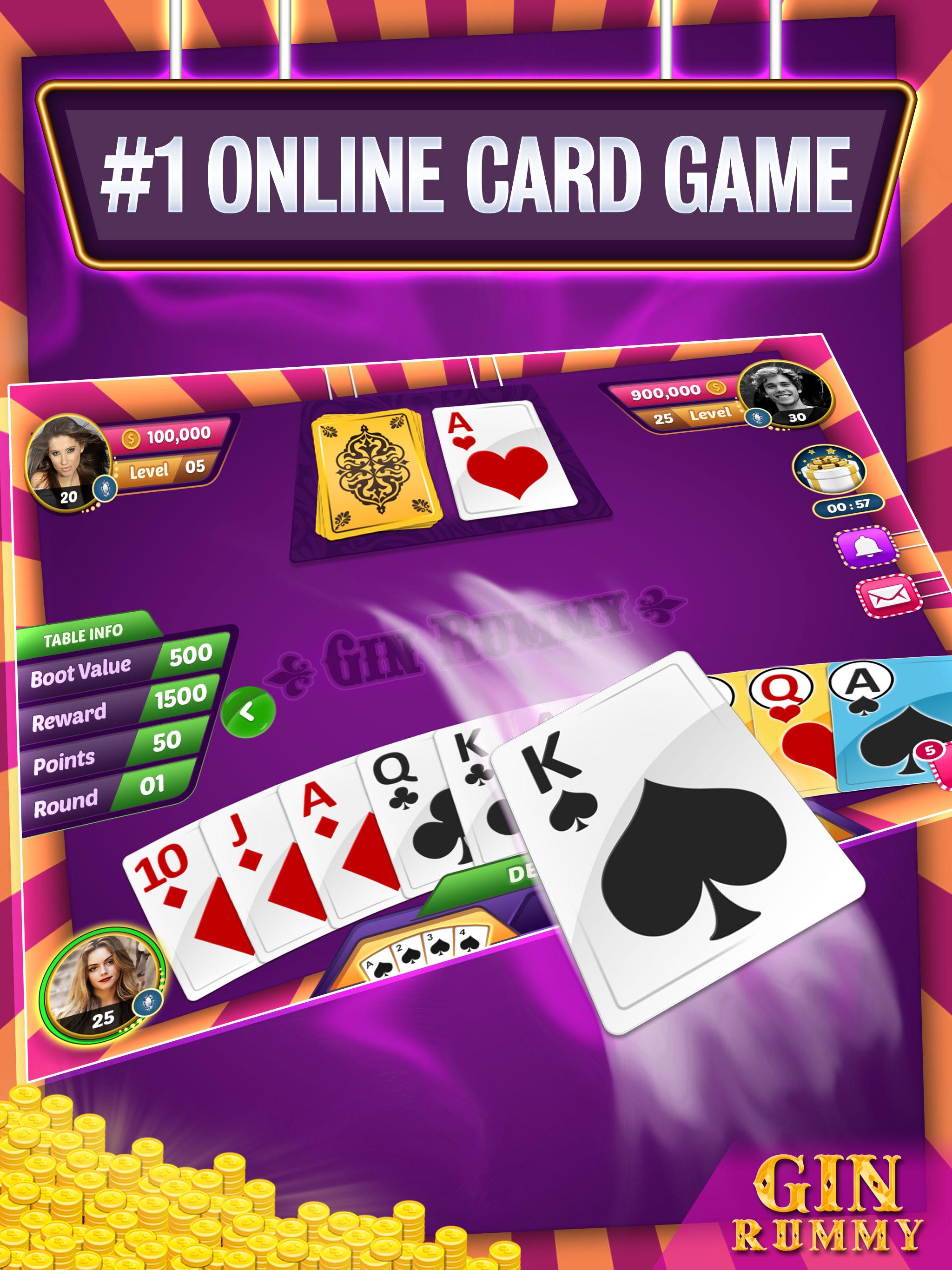 Gin Rummy Online - Multiplayer Card Game APK 14.1 Download ...
