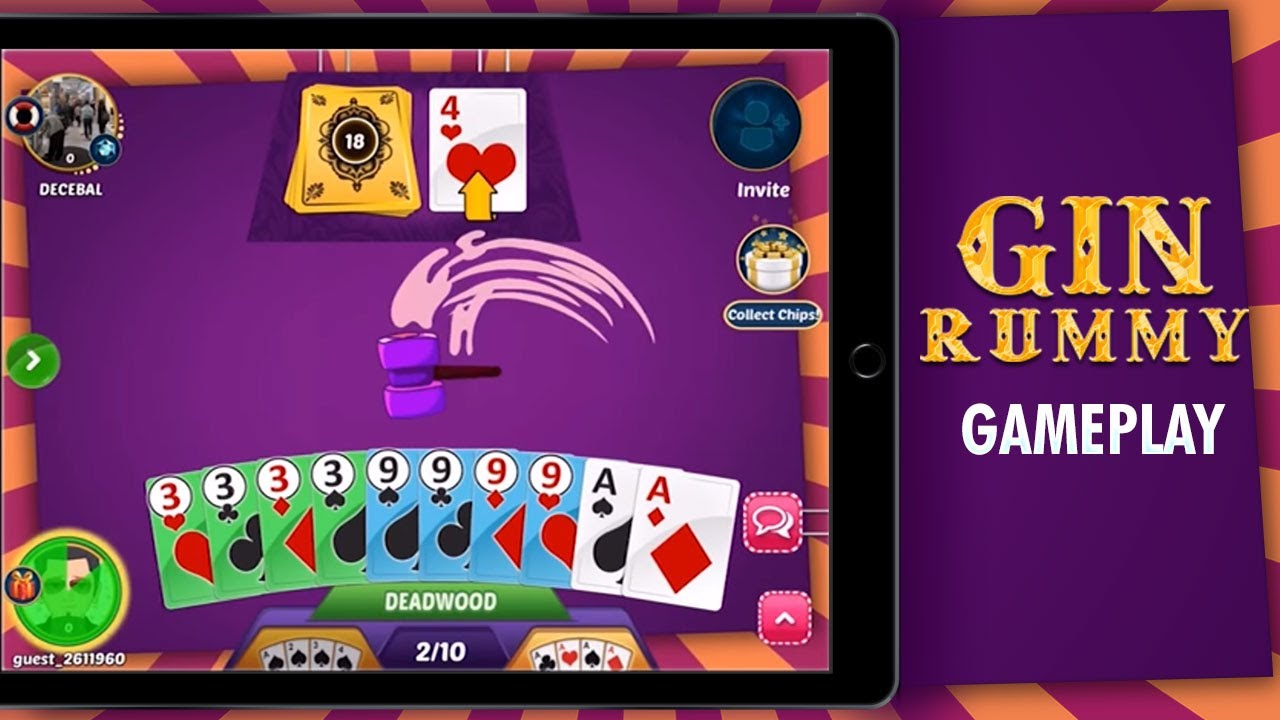 Gin Rummy Online - Multiplayer Card Game