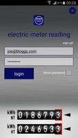 Poster Electric Meter Reading