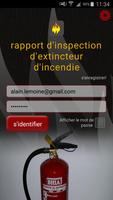 Rapport extincteur d’incendie Affiche