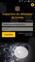 Inspection détecteur de fumée Affiche