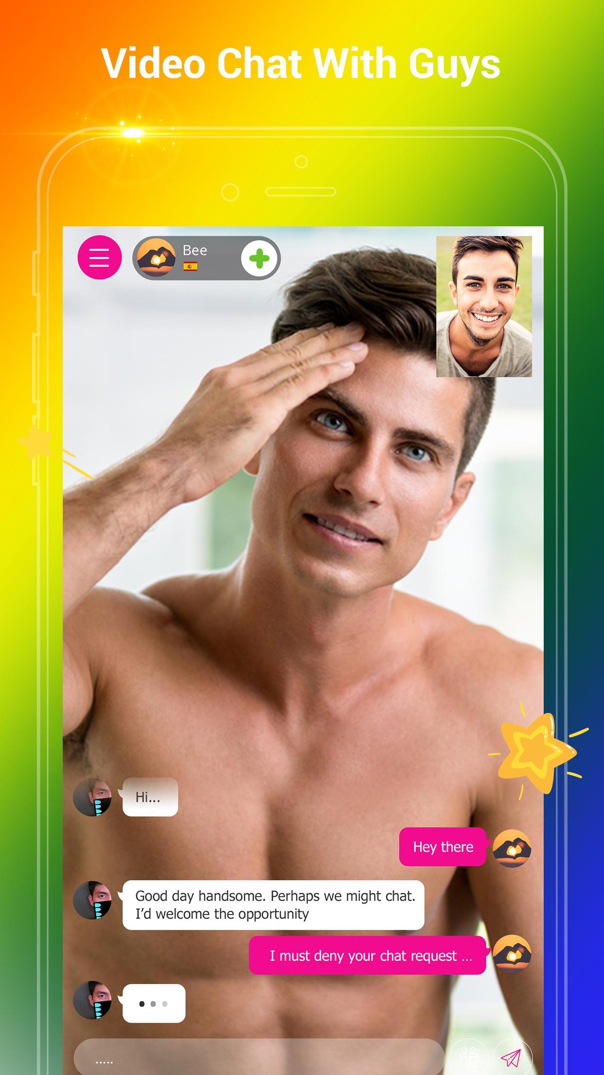 GINTER - GAY VIDEO CHAT تصوير الشاشة 3.