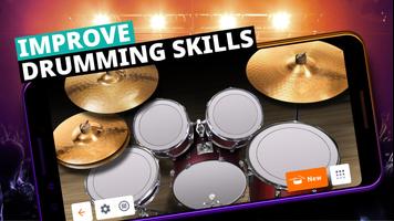 Drum Kit Music Games Simulator اسکرین شاٹ 2