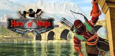 Hero of Ninja Archery Survival: Shadow Ninja
