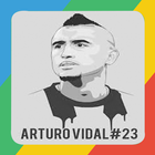Arturo Vidal Art Wallpaper HD icône
