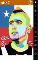 Arturo Vidal Art Wallpaper HD screenshot 3