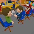 Chair Rowing