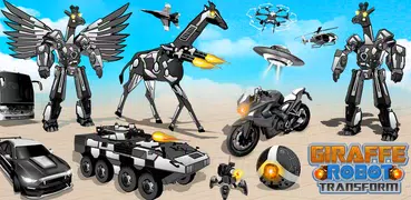 Giraffe Robot Car Transform