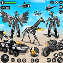 robot biến hình hươu cao cổ APK
