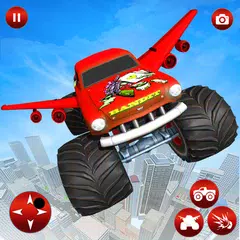 Flying Monster Car Super Moto Robot Transformation APK download