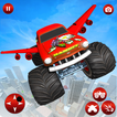 Flying Monster Truck Shooting Game