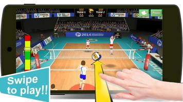 Voleibol 3D imagem de tela 1