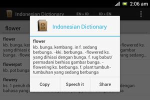 Indonesian Dictionary скриншот 2