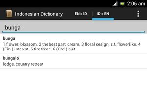 Indonesian Dictionary screenshot 3