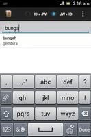 Javanese Dictionary screenshot 1