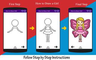 How to Draw Girl скриншот 1