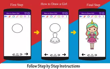 How to Draw Girl Step by Step APK download