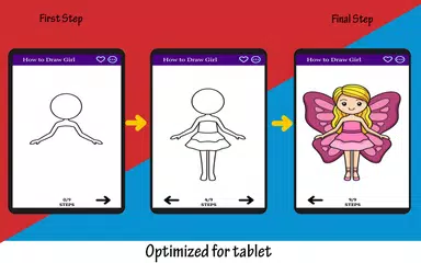 How to Draw Girl Step by Step APK download