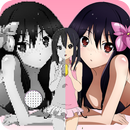 Girly Anime Sexy Bikini Pixel Art Color By Number aplikacja