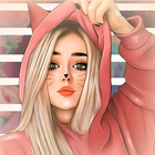 GIRLY WALLPAPERS आइकन