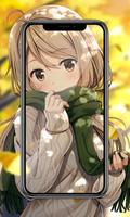 Anime wallpaper | Kawaii girls captura de pantalla 2