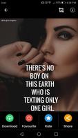 girly quotes Wallpapers (girl backgrounds) Ekran Görüntüsü 2