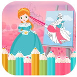 Coloring kids Girl Book