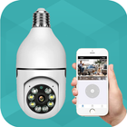 E27 Light Bulb Camera Guide icône