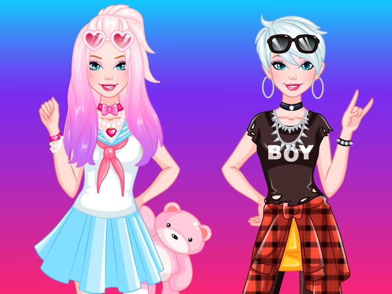 Kawaii Anime Princess Dress Up Game For Girls For Android Apk - kawaii female cheap roblox outfits