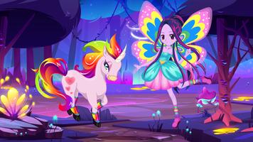 Unicorn Dress Up-poster